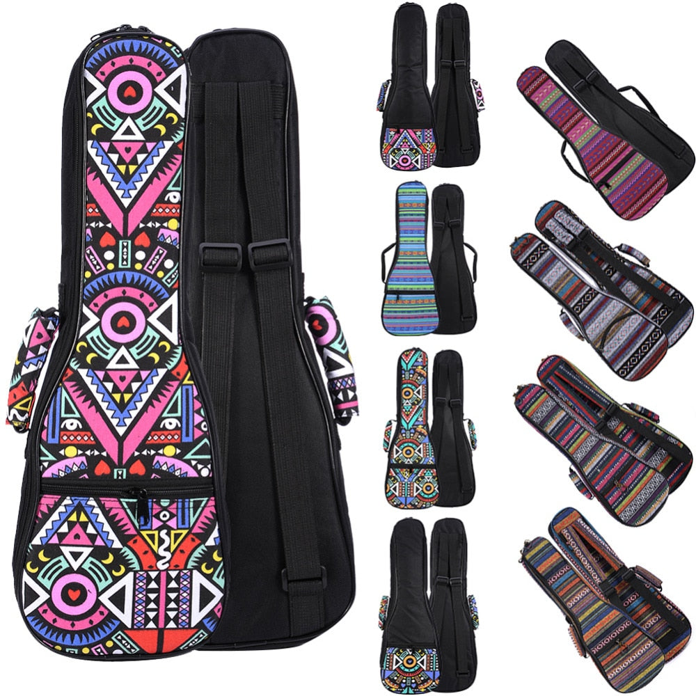 21 23 26 Inch Double Strap Ukulele Case