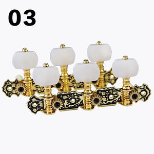 MUKU Acoustic Classical Folk Guitar Machine Heads Tuning Pegs (Long) 3+3/set Six Types