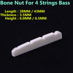 Bone Nut for Four Strings Bass