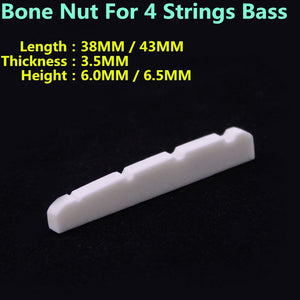 Bone Nut for Four Strings Bass