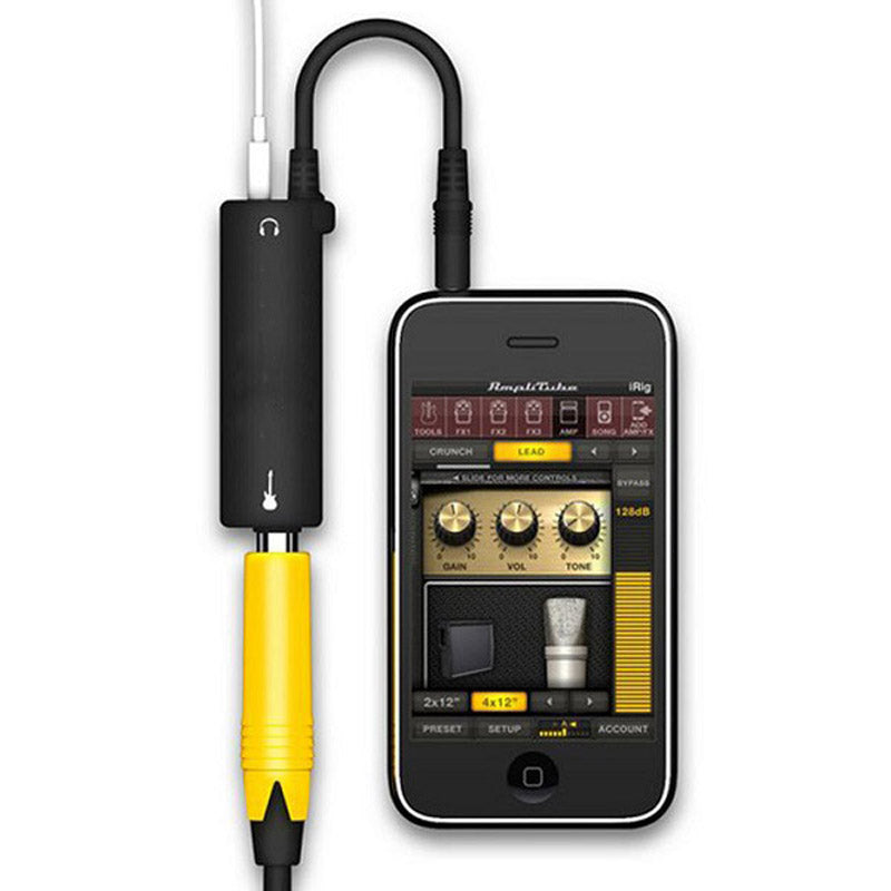 İRig Guitar Link Audio Interface Cable for iPhone iPad iPod