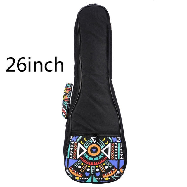 21 23 26 Inch Double Strap Ukulele Case