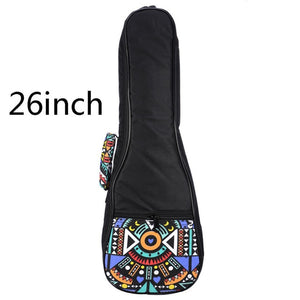 21 23 26 Inch Double Strap Ukulele Case