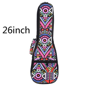 21 23 26 Inch Double Strap Ukulele Case