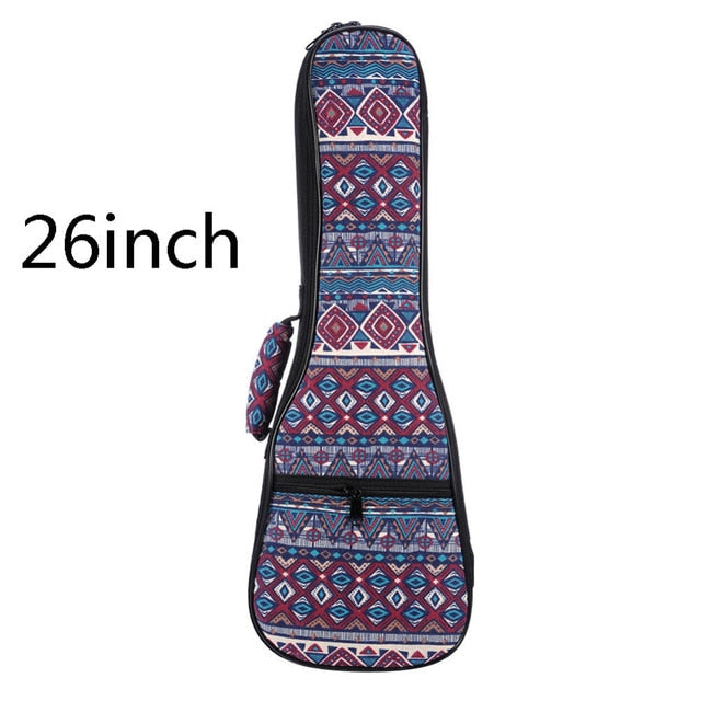 21 23 26 Inch Double Strap Ukulele Case