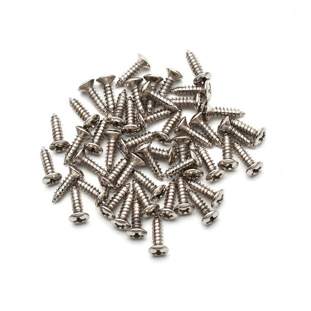 50PCS 3mm Pickguard Screws