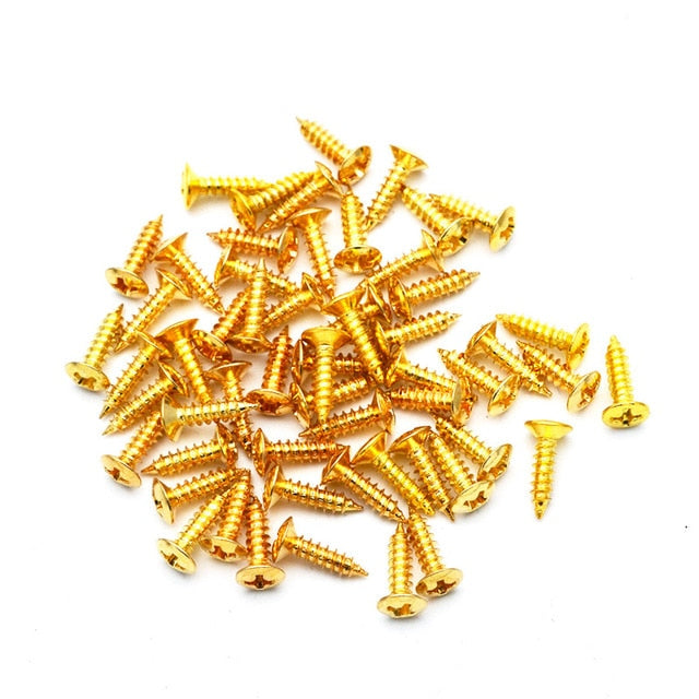 50PCS 3mm Pickguard Screws
