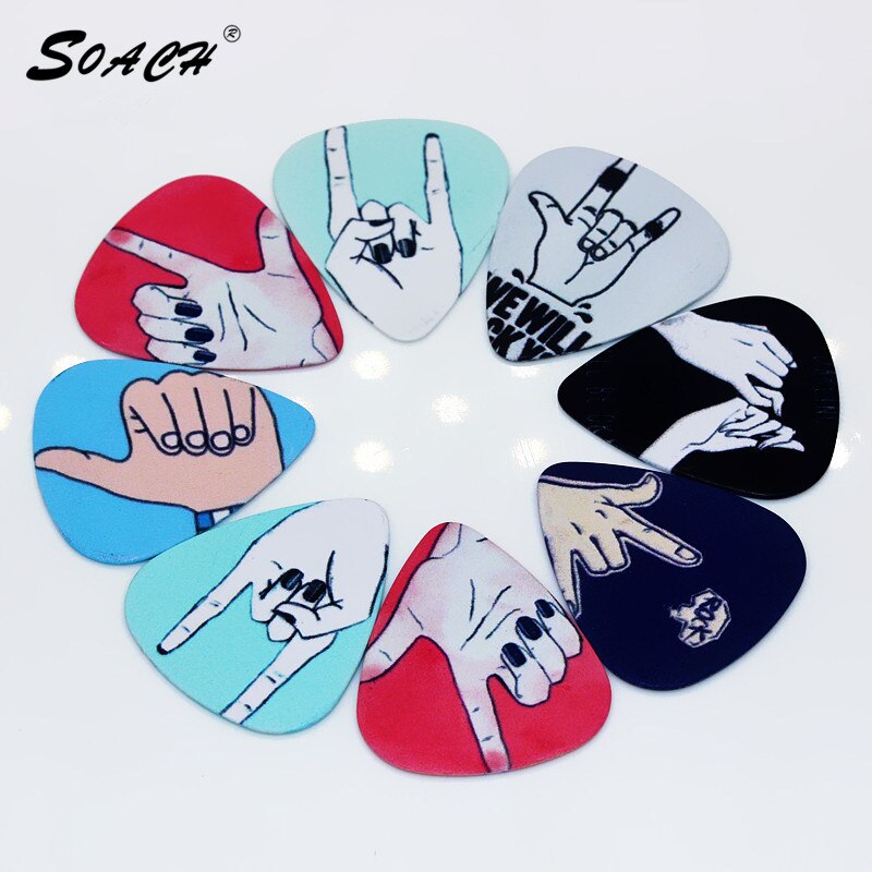 SOACH 10pcs/Lot 1.0 mm Thickness Guitar Pick