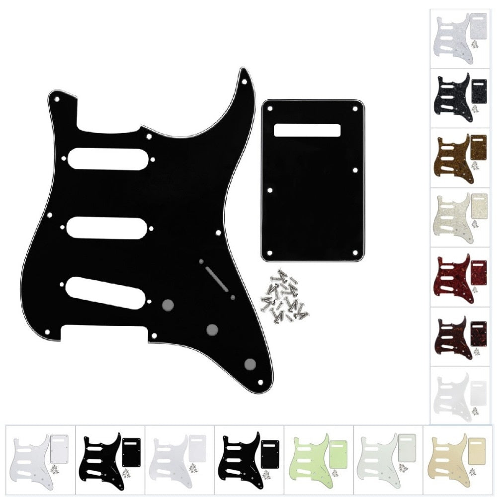 SSS Guitar Pickguard Scratch Plate & Plate Tremolo Cover